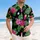 Hibiscus Tropical Palm Fronds Ginger Floral - Island Vacation Home Decor Gift Hawaiian Shirt - 4