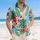 Dense Tropical Leaves Monstera Banana Palm Fronds - Everyday Home Decor Gift Hawaiian Shirt - 4