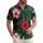 Large Hibiscus Flowers Broad Tropical Leaves - Tropical Hawaiian Lifestyle Home Decor Gift Hawaiian Shirt - 1
