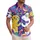 Yellow Cat White Dog Paws Touching - Animal Lover Home Decor Gift for Pet Owners Hawaiian Shirt - 1
