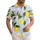 Lemons Lemon Blossoms Blue Tile - Home Decor Gift for Lemon Lover Hawaiian Shirt - 1