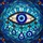 Evil Eye Amulet Four-Petal Flower Charms Stained Glass Mosaic Home Decor Gift Stained Glass Suncatcher - 5
