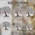 Cardinal Pair Bare Tree Sparkling Snow Roots Rocks - Bird Lover Home Decor Gift Stained Glass Suncatcher - 4
