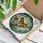 Monarch Butterfly Tree Branch Flowers Foliage Sky Wildlife Lover Home Decor Gift Stained Glass Suncatcher - 3