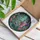 Ethereal Fairy Iridescent Wings Reading Book - Fantasy Forest Home Decor Gift Stained Glass Suncatcher - 3