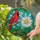 Red Cardinal Bird Perched Branch Daisy Flower Leaves - Home Decor Gift for Wildlife Lovers Stained Glass Suncatcher - 2