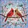 Vibrant Male Female Cardinal Birds Cherry Blossoms Branch Home Decor Gift for Wildlife Lovers Stained Glass Suncatcher - 5