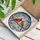 Vibrant Male Female Cardinal Birds Cherry Blossoms Branch Home Decor Gift for Wildlife Lovers Stained Glass Suncatcher - 3