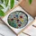 Luminous Vibrant Wildflower Garden Floral Arrangement Home Decor Gift for Plant Lovers Stained Glass Suncatcher - 3