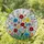 Luminous Vibrant Wildflower Garden Floral Arrangement Home Decor Gift for Plant Lovers Stained Glass Suncatcher - 1