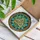 Golden Celtic Triquetra Knotwork Ornate Circular Border Amber Accents - Home Decor Gift for Celtic Lover Stained Glass Suncatcher - 3