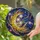 Crescent Moon Stars Celestial Night Sky - Home Decor Gift for Astronomy Lover Stained Glass Suncatcher - 2