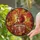 Squirrel Fly Agaric Mushroom Autumn Leaves - Forest Home Decor Gift for Nature Lovers Stained Glass Suncatcher - 2