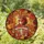 Squirrel Fly Agaric Mushroom Autumn Leaves - Forest Home Decor Gift for Nature Lovers Stained Glass Suncatcher - 1