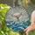 Whale Tail Ocean Waves Sunburst Foam Spray - Home Decor Ocean Lover Gift Stained Glass Suncatcher - 2