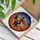 Graceful Witch Black Cat Riding Broomstick Stars Moons Autumn Leaves - Fantasy Home Decor Gift Stained Glass Suncatcher - 3