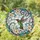 Hummingbird Stained Glass Floral Mosaic - Home Decor Gift for Wildlife Lover Stained Glass Suncatcher - 1