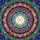 Starburst Prismatic Facets Concentric Bands Stained Glass Crystalline Matrix - Home Decor Gift Stained Glass Suncatcher - 5