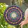 Starburst Prismatic Facets Concentric Bands Stained Glass Crystalline Matrix - Home Decor Gift Stained Glass Suncatcher - 2
