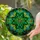 Tiffany Glass Four-Leaf Clover Heart Leaves Mosaic - Home Decor Gift for Good Luck Stained Glass Suncatcher - 2