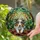 Merle Australian Shepherd Tiffany Stained Glass - Dog Lover Home Decor Gift Stained Glass Suncatcher - 2