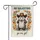 Opossum Cowboy Sheriff Wildflower No Soliciting Go On Git - Outdoor Home Decor Garden Flag - 3
