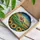 Grand White Farmhouse Red Roof Sunflowers Fields Distant Barn Landscape - Farmhouse Decor Gift Stained Glass Suncatcher - 3