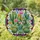 Cacti Cluster Lotus Starburst Desert Flowers Succulent - Home Decor Gift Stained Glass Suncatcher - 1