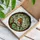 Orange Robin Bird Stained Glass Blossom - Wildlife Lover Home Decor Gift Stained Glass Suncatcher - 3