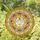Meditative Sun Face Swirling Sun Rays Celestial Clouds Ornamental Border - Home Decor Gift Stained Glass Suncatcher - 1