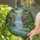 Multi-tiered Waterfall Rocky River Lush Foliage - Home Decor Gift for Nature Lover Stained Glass Suncatcher - 2