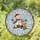 Snowman Fawn Presents Christmas Scene - Holiday Home Decor Gift Stained Glass Suncatcher - 1