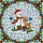 Snowman Fawn Presents Christmas Scene - Holiday Home Decor Gift Stained Glass Suncatcher - 5