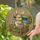 Ornate Golden Treasure Chest Bunny Baby Bottle - Home Decor Gift for Bunny Lover Stained Glass Suncatcher - 2