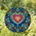 Refined Tiffany Stained Glass Mosaic Hands Cupping Glowing Heart - Home Decor Gift Stained Glass Suncatcher - 1