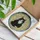 Fluffy Tuxedo Cat Golden Eyes Warm Yellow Green Blue - Home Decor Gift for Cat Lovers Stained Glass Suncatcher - 3