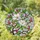 Blooming Magnolia Pink Bud Green Leaf Branch - Home Decor Gift for Housewarming Stained Glass Suncatcher - 1