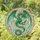 Luminous Translucent Emerald Green Stained Glass Dragon - Home Decor Gift for Dragon Lover Stained Glass Suncatcher - 1