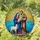 Virgin Mary Jesus Joseph Lamb Golden Halo - Christian Spiritual Home Decor Gift Stained Glass Suncatcher - 1