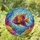 Underwater Tropical Fish Coral Reef Branching Brain Plate Ocean Lover Home Decor Gift Stained Glass Suncatcher - 1