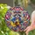 Raccoon Uncle Sam Guitar Patriotic Independence Day Home Decor Gift Stained Glass Suncatcher - 2