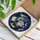 Gnome Wizard Hat Moon Stars Champagne Toast - Celestial Home Decor Gift Stained Glass Suncatcher - 3
