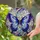 Majestic Butterfly Jewel Swirling Botanical Mosaic - Luminous Window Decor Gift Stained Glass Suncatcher - 2