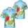 Coconut Drink Red Hibiscus Palm Plumeria Ocean Ripples - Vacation Essentials Hawaiian Shirt - 3
