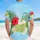 Coconut Drink Red Hibiscus Palm Plumeria Ocean Ripples - Vacation Essentials Hawaiian Shirt - 5