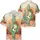 Relaxed Frog Cowboy Hat Saguaro Cactus Desert Sunset - Wildlife Lover Home Decor Hawaiian Shirt - 3