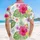 Hibiscus Plumeria Tropical Blossoms Monstera Leaves - Tropical Home Decor Gift Hawaiian Shirt - 5