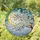 Golden Crescent Moon Cherry Blossom Flowering Tree - Home Decor Gift Stained Glass Suncatcher - 1
