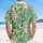 Cheerful Sloths Tropical Fruits Palm Fronds - Wildlife Lover Home Decor Gift Hawaiian Shirt - 5
