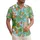 Cheerful Sloths Tropical Fruits Palm Fronds - Wildlife Lover Home Decor Gift Hawaiian Shirt - 1